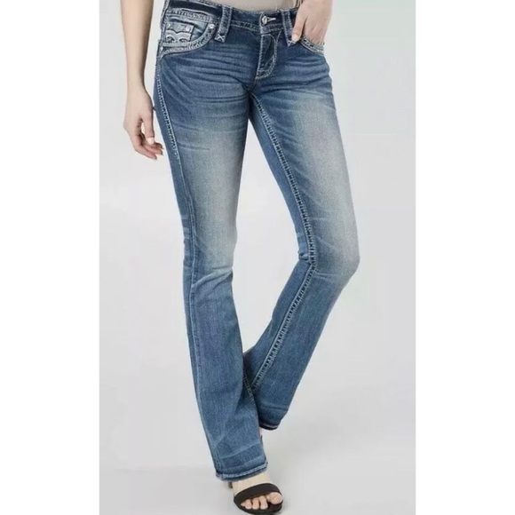 Rock Revival Denim - Rock Revival Women's  Size 27 Greer Boot Cut Stretch Jeans